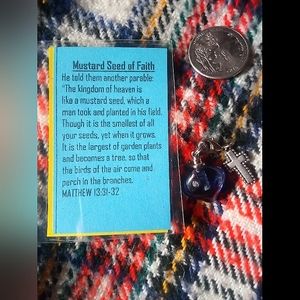 Faith of a mustard seed charm